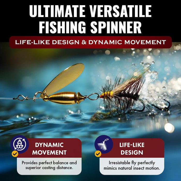 Paquet de 10 Fly Striker de 1/8 oz et 1/4 oz