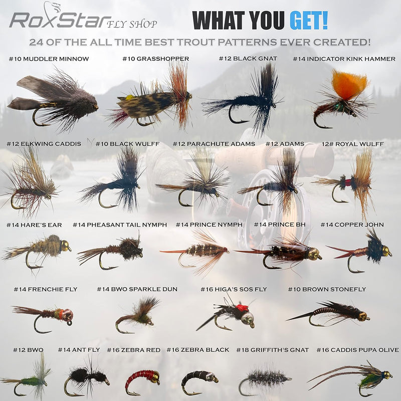14 Dry Fly Hatch Pack – RoxStar Fishing