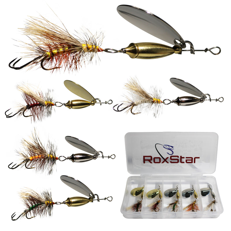 RoxStar Fishing Fly Shop  36PK BeadHead Tungsten & Brass Fly